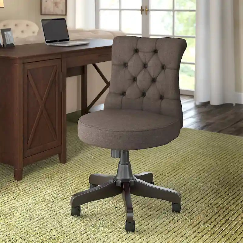 Key West Mid Back Tufted Office Chair by Bush Furniture