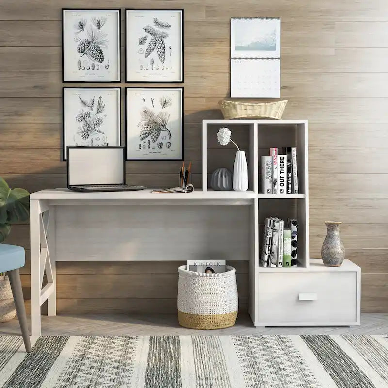 Jessica Modern 70-inch Computer Desk with USB Ports by Furniture of America