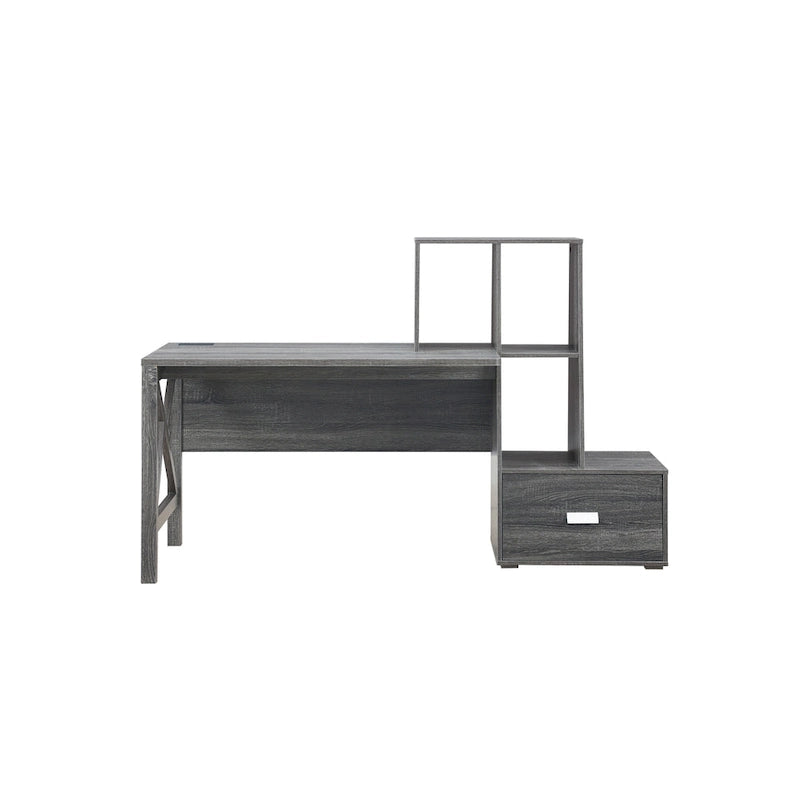 Jessica Modern 70-inch Computer Desk with USB Ports by Furniture of America