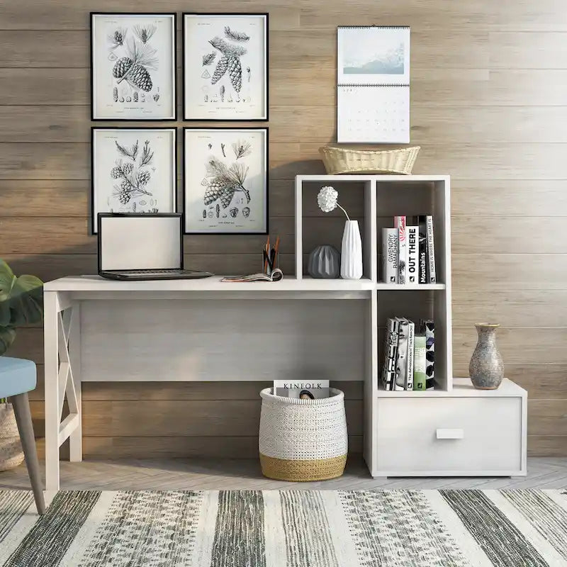 Jessica Modern 70-inch Computer Desk with USB Ports by Furniture of America