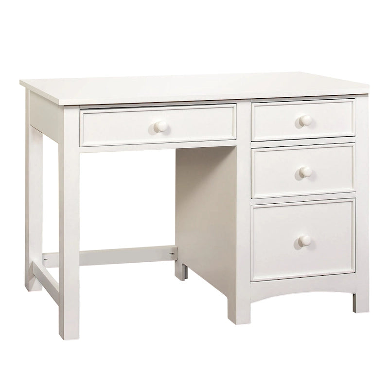 Romeo Transitional 48-inch Solid Wood 4-Drawer Computer Desk by Furniture of America