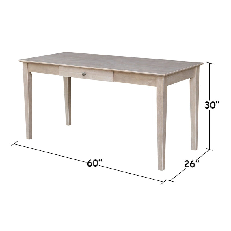 Copper Grove Parnasuss One-Drawer Writing Desk