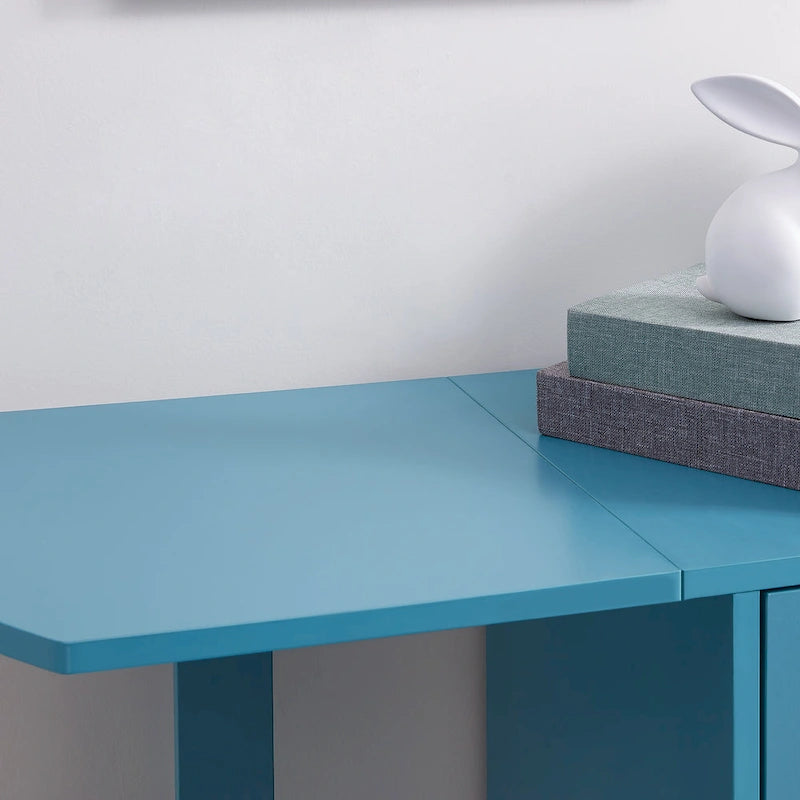 SEI Furniture London White Fold-out Organizer and Craft Desk