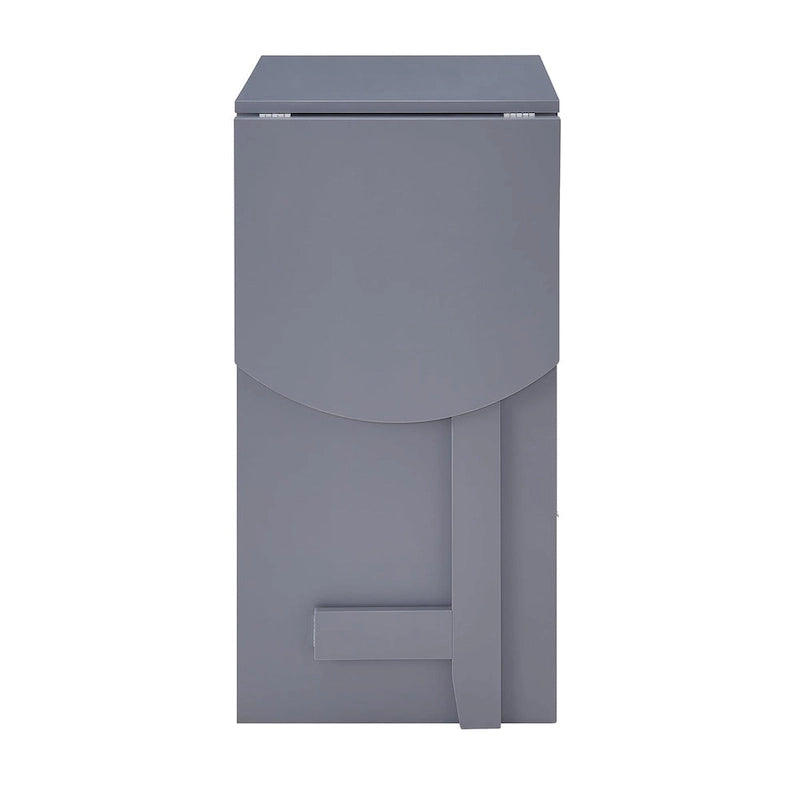 SEI Furniture London White Fold-out Organizer and Craft Desk