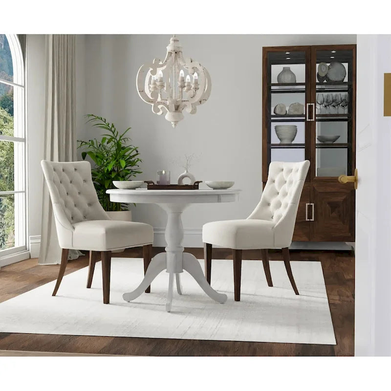 Carolina Living Fairview 36 Round Pedestal Dining Table