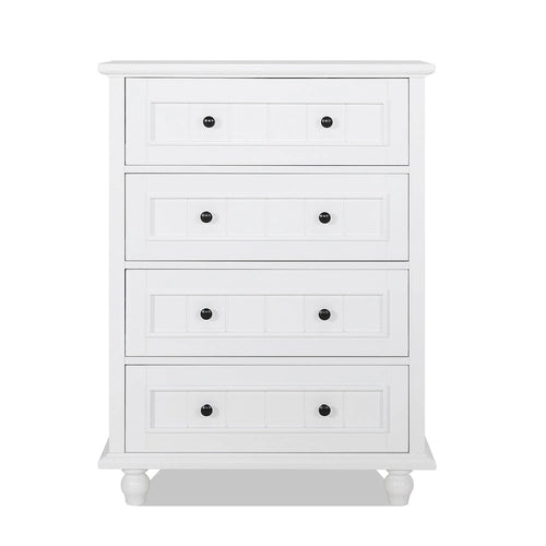 4 Drawer Large Chest Drawers Furniture Wide Storage Cabinet Bedroom Living Room