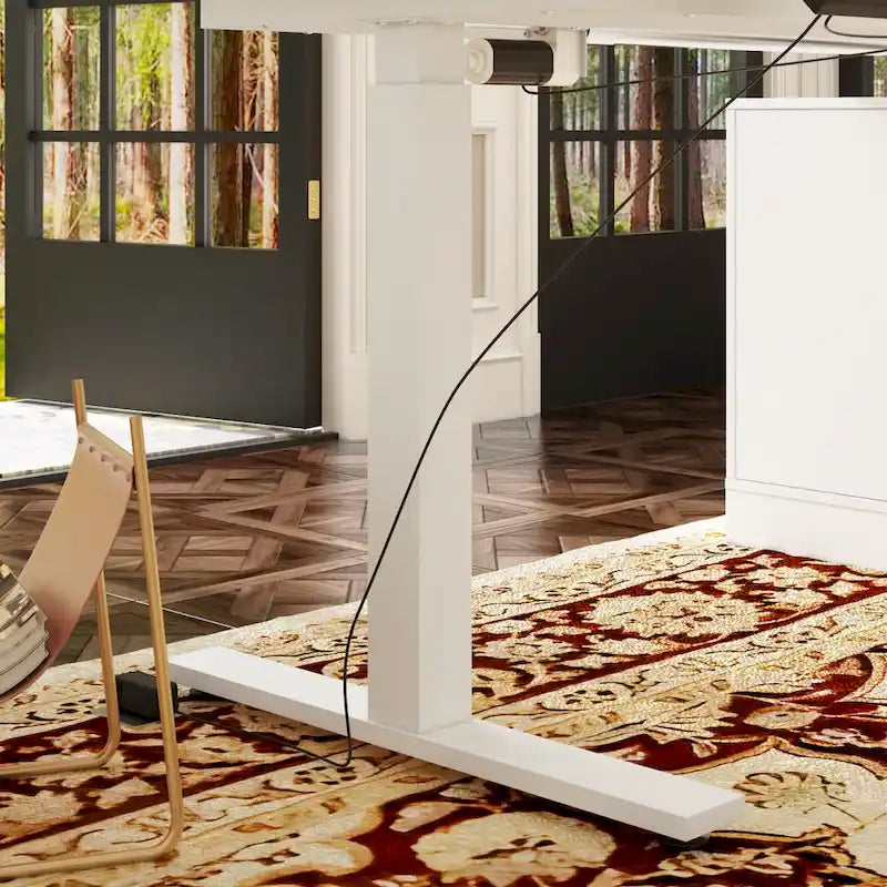 Ultimate Home Office Desk with Electric Lift Top Wrting Desk Working