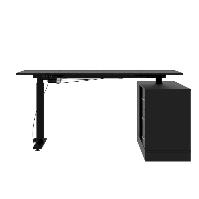 Ultimate Home Office Desk with Electric Lift Top Wrting Desk Working