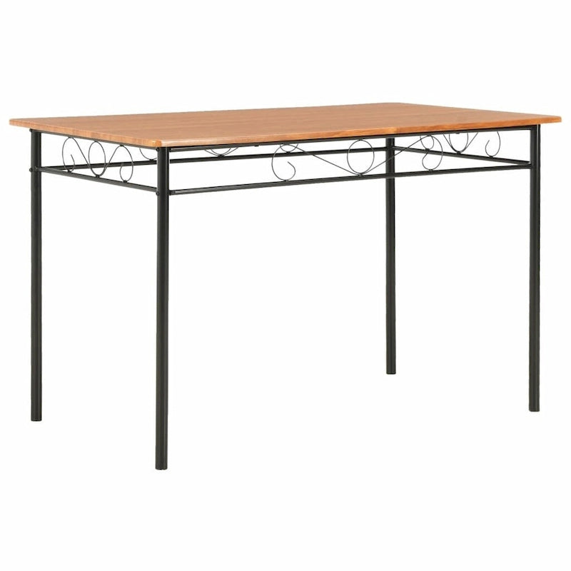 vidaXL Dining Table Brown 47.2x27.6x29.5 MDF