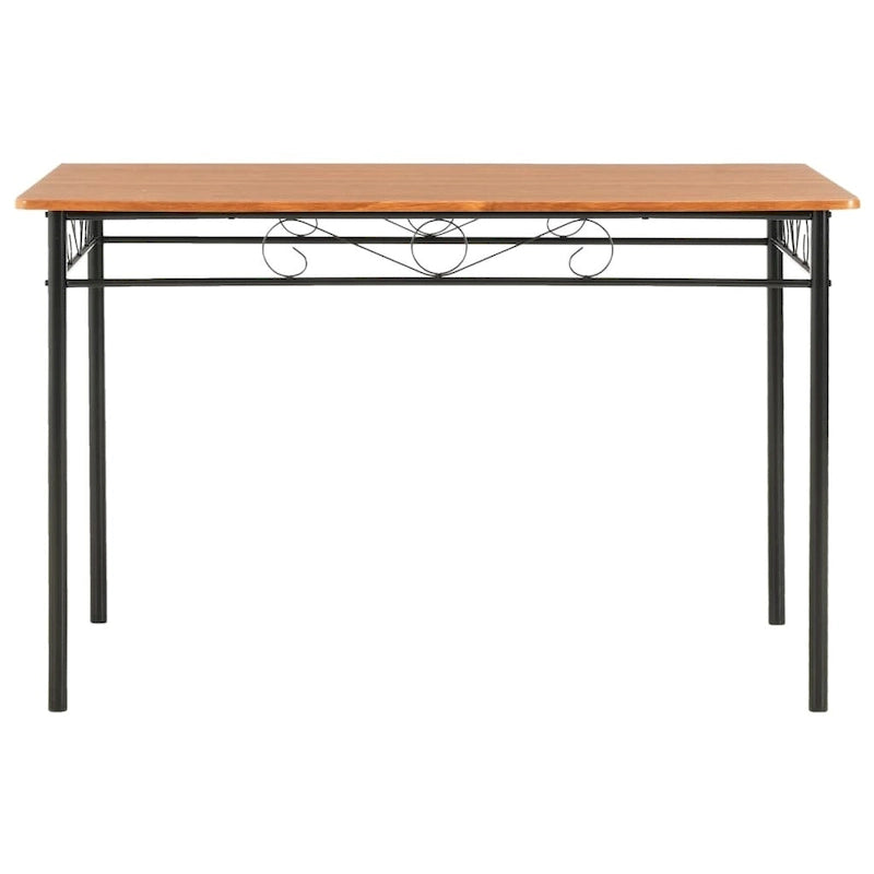vidaXL Dining Table Brown 47.2x27.6x29.5 MDF