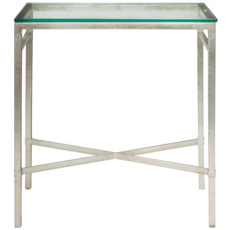 SAFAVIEH Couture Vallie Side Table - 22 W x 13 D x 25 H - 22Wx13Dx25H