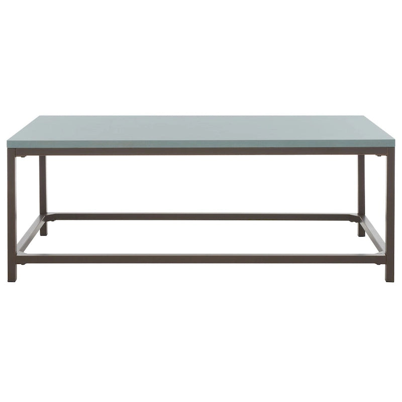 SAFAVIEH Aino Reclamined Wood Finish Coffee Table - 48 x 24 x 17.7 - 48Wx24Dx18H