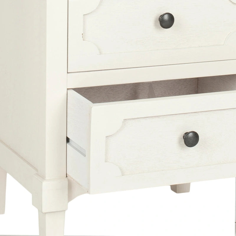 SAFAVIEH Dinah Grey 3-Drawer Storage Side Chest - 16.9 x 13.4 x 26.8 - 17Wx13Dx26H