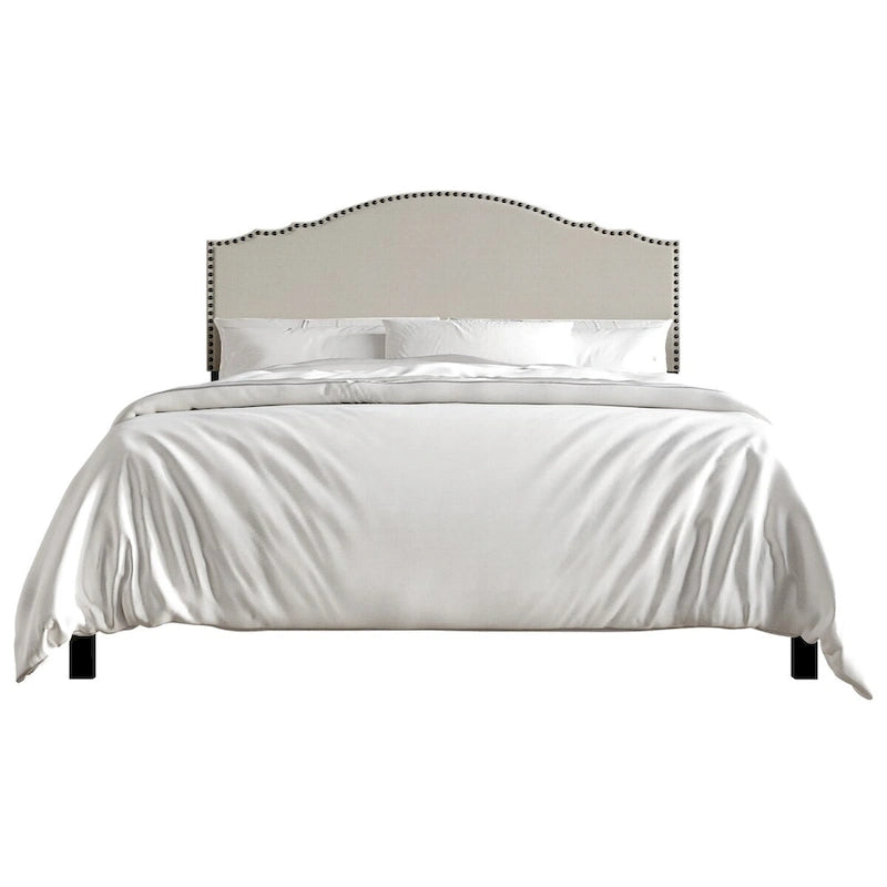 CraftPorch Traditional Upholstered Bed with Nightstand and Bench 3-pieces Bedroom Set