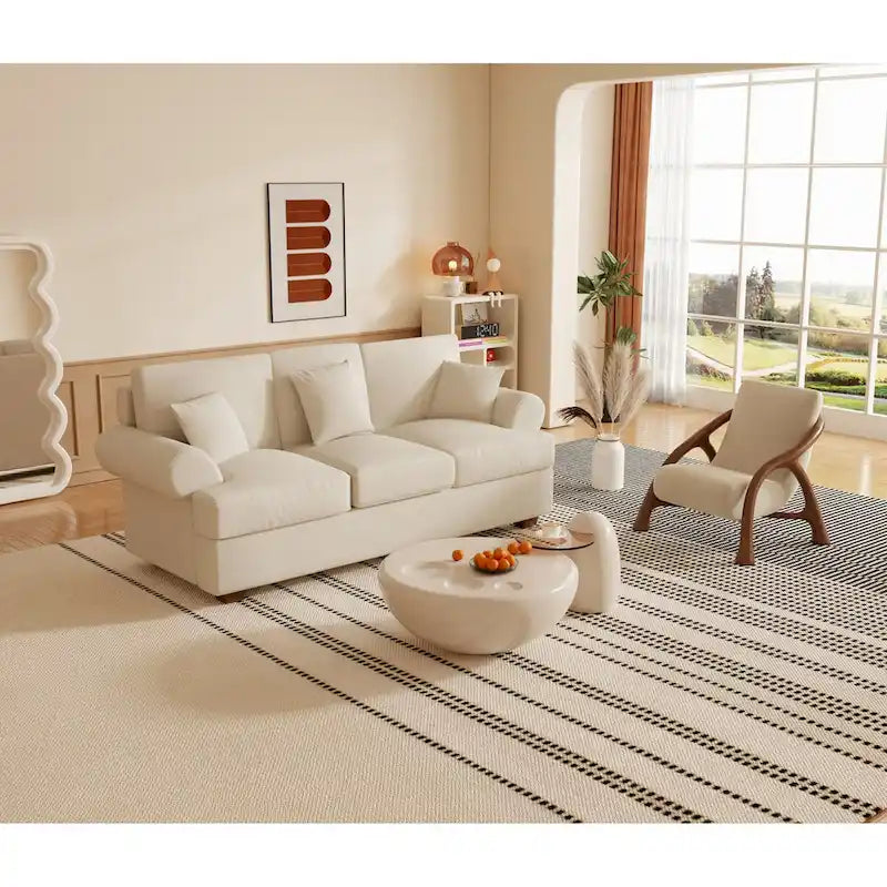66 Fabric Sofa Sets Modern Loveseat Sofas for Living Room
