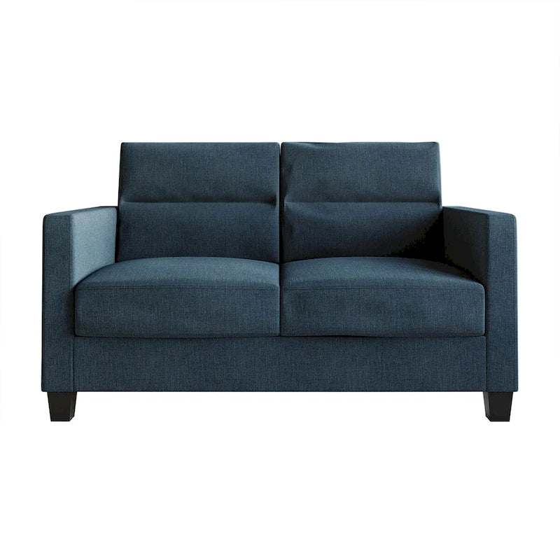 CraftPorch Clean and Minimalist Linen Upholstered 3-Piece Living Room Set