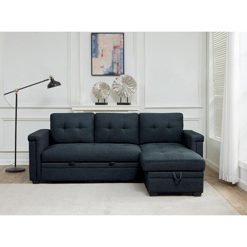 Storage Convertible Reversible Sectional Sofa