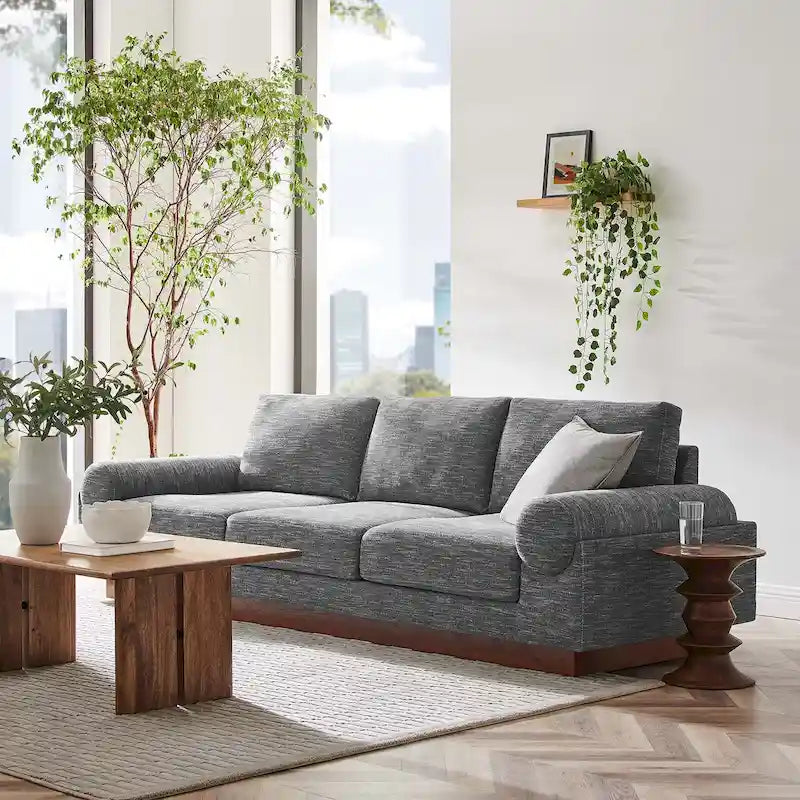 Oasis Upholstered Fabric Sofa