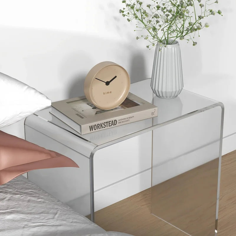 21 Long Rectangle All Acrylic 15mm Thick Waterfall Coffee Table