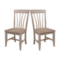 Soma Solid Wood Fanback Chairs Set of 2