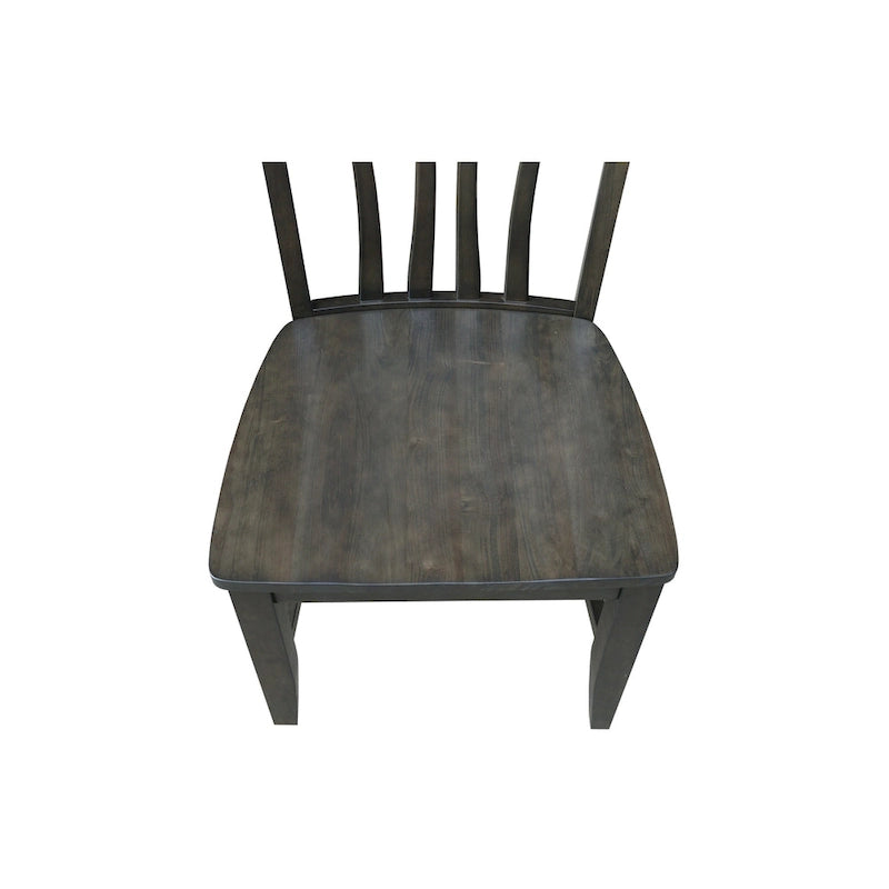 Soma Solid Wood Fanback Chairs Set of 2