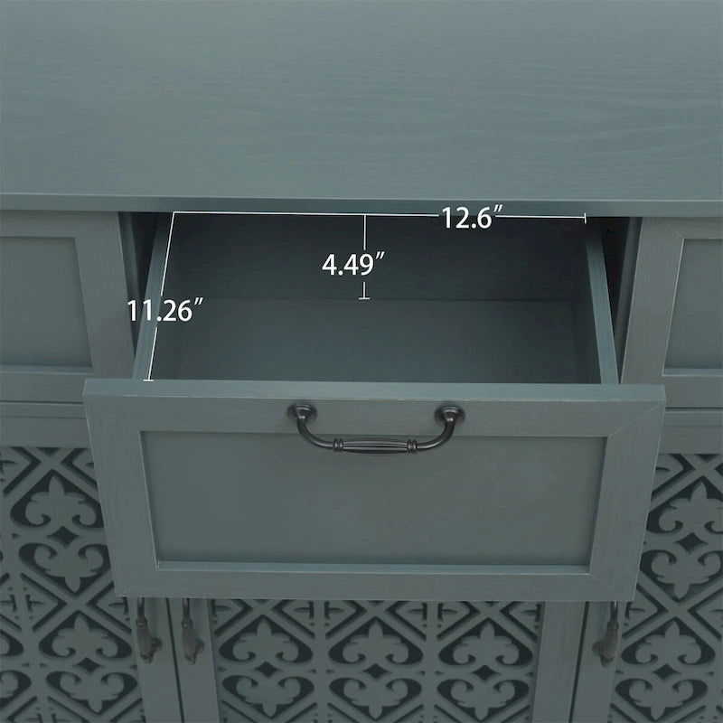 3 Door 3 Drawer Cabinet for Bedroom Living Room