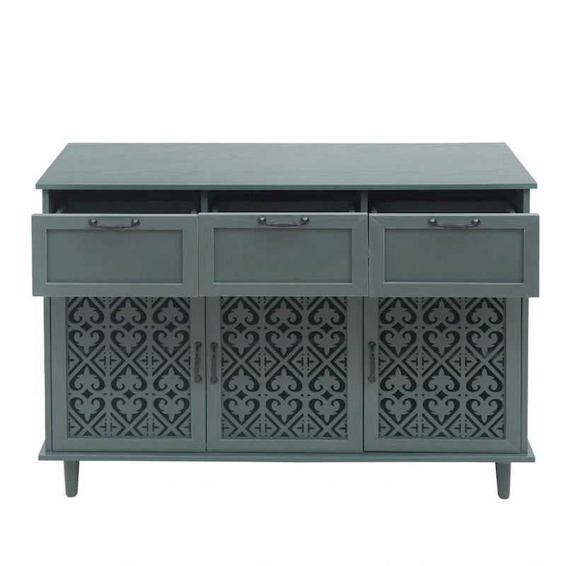 3 Door 3 Drawer Cabinet for Bedroom Living Room