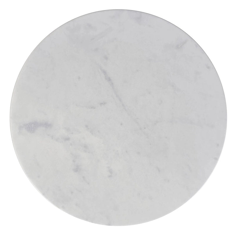 WYNDENHALL Arna Contemporary 16 inch Wide Metal Side Table in Black, Gold - 16D x 16W x 19.5H