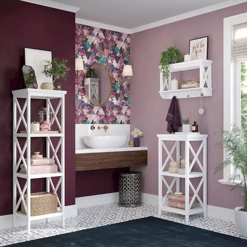 La Crosse 54 Storage Tower - White