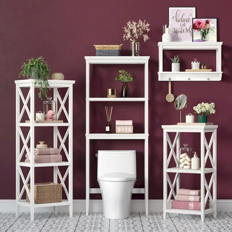 La Crosse 54 Storage Tower - White