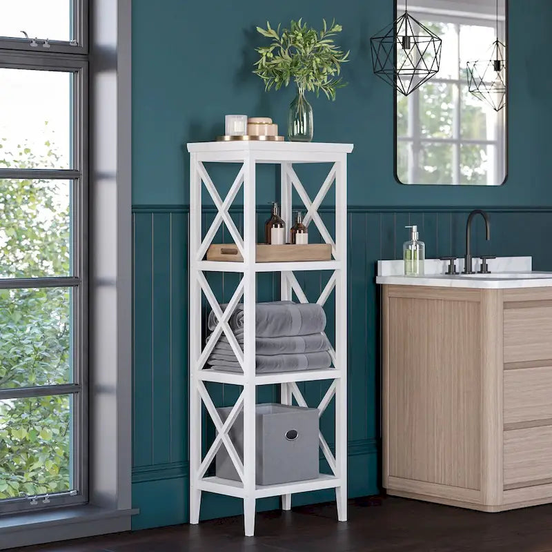 La Crosse 54 Storage Tower - White