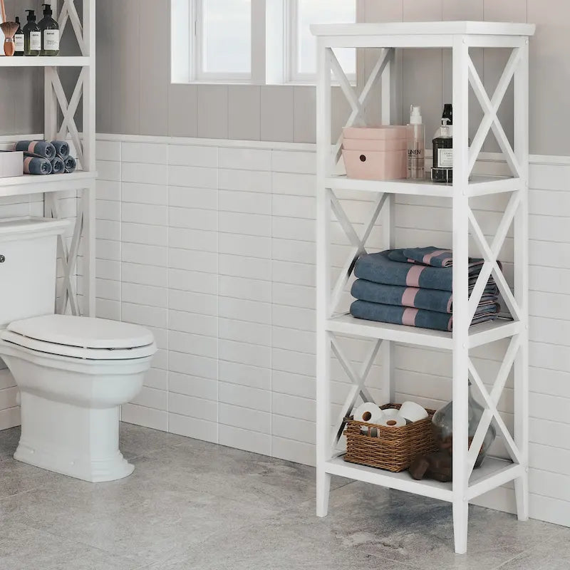 La Crosse 54 Storage Tower - White
