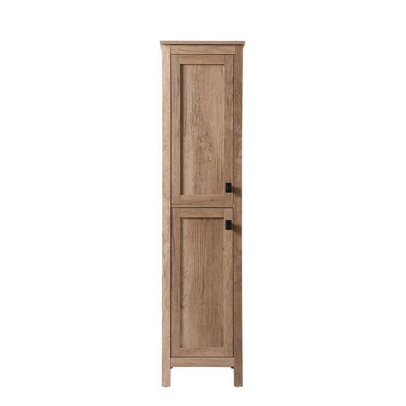 Indigo Home 16 Inch Bathroom Linen Storage Freestanding Cabinet